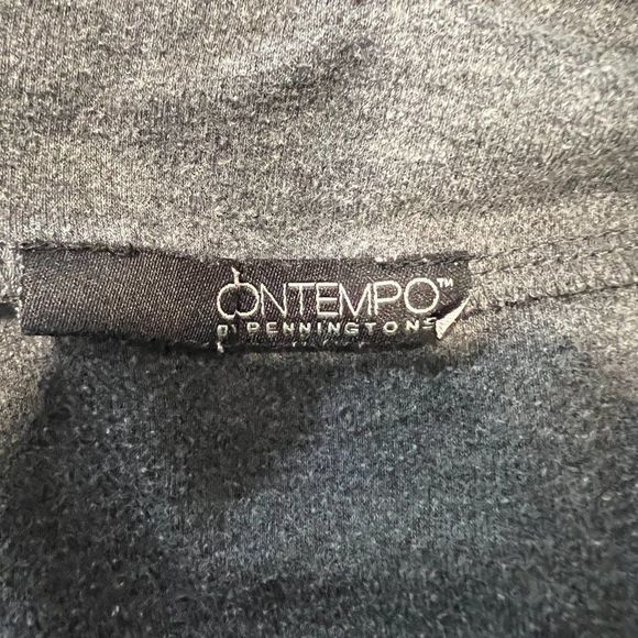 🌿4/$35🌿 PENNINGTONS CONTEMPO Grey Turtle Neck Sweater (X) - Picture 6 of 8